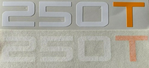Honda cj250t side panel decals - cj250t,
