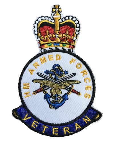 Armed forces veterans patch - armed,