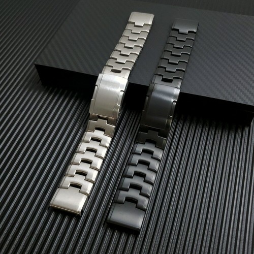 Titanium alloy strap watchband - alloy,