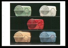 1 x postcard Radio Crosley