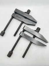 MOORE & WRIGHT 4” Tool Makers Clamp Pair of Parallel Vintage Engineer Clamps