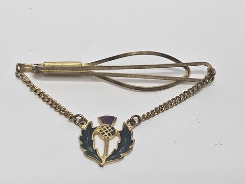 Vintage scottish thistle gold - thistle,