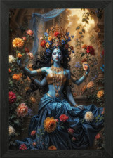 Kali Goddess in Magical Garden