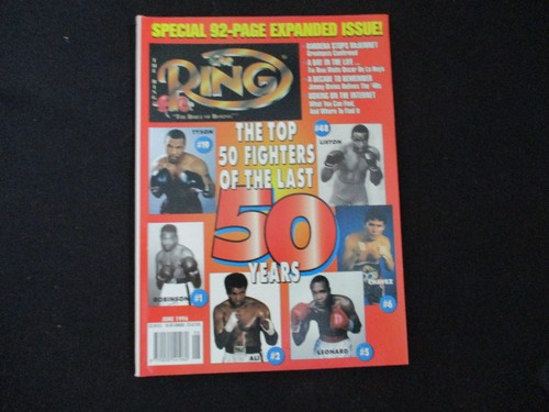 The ring boxing magazine - the,
