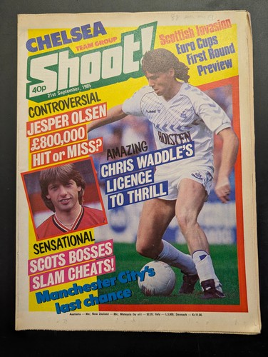 Shoot magazine comic 21st - shoot,