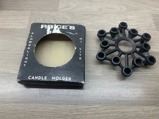 Vintage Price’s  No. 5  Flower light Candle Holder. Cast Iron. Mid century. 