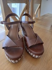 Next - Ladies Wedge Sandals Size 5.
