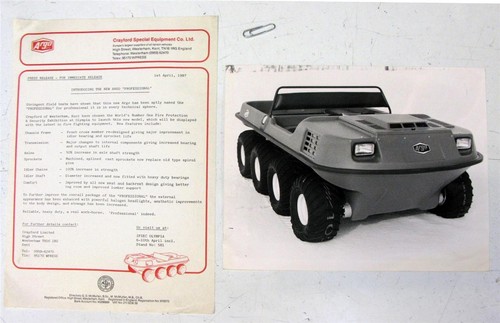 Crayford argo professional - argo, atv