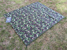 British Army DPM Basha Ground Sheet Tarp GS Waterproof Shelter Cover - NEW