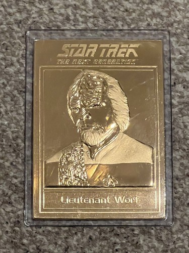Danbury mint star trek 22ct - danbury,