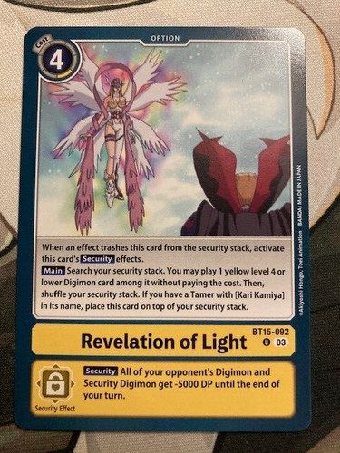 Digimon revelation light - revelation,