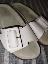 Next Cream Forever Comfort sandals Size 5