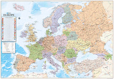 Map of Europe, European