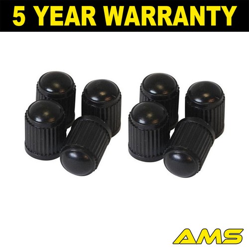 Black plastic tyre valve - black,