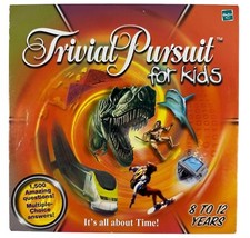 Trivial Pursuit For Kids Edition by Hasbro Gaming 2001 - (8yrs+) ~ Complete