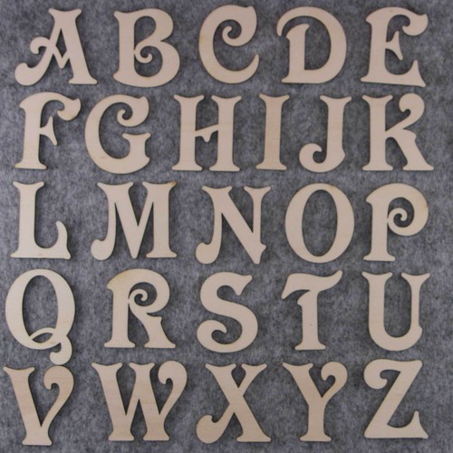 Victoria font alphabet - set, 3mm