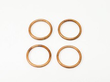 4x Exhaust Copper Gaskets For Honda CBF 1000 A (ABS) 2006-2013