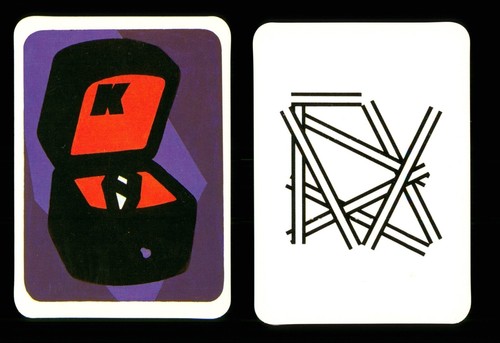 Playing card british - 1, x