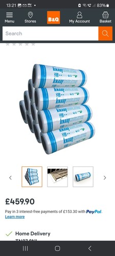 Knaulf insulation 200mm - insulation, 44