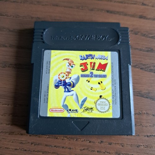Nintendo game boy earthworm - game,