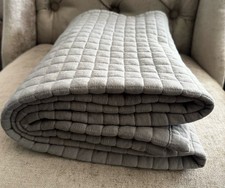 Crompton Grey Bed Runner - 70cm X 220cm. Multiple Available. Excellent Condition
