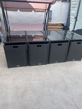 XL Garden dining set in rattan