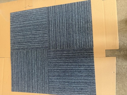 Blue stripe carpet - blue,