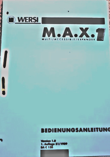 Wersi manual max - ,
