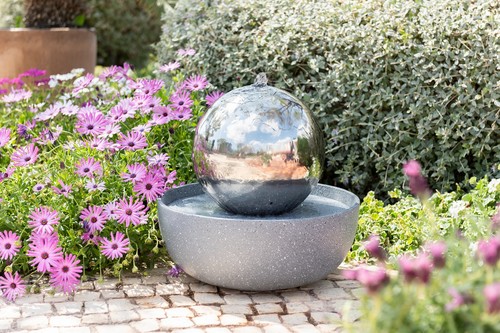 Stainless steel sphere water - stainless,