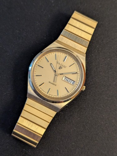 Pulsar vintage quartz day - day, date