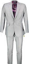 William Hunt Grey Classic Dinner Suit W38