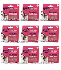 7 Pairs Hush Plugz Silicone Ear Plugs Earplugz Defenders Sleep Noise- GENUINE