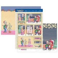 Hunkydory GOLDEN OLDIES CHRISTMAS CRACKERS Set~ IT'S THE MOST BLUNDERFUL TIME...