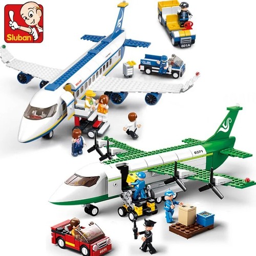 Plane building block - plane, set