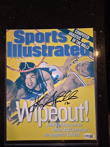 John stockton hofjazz signed - john,