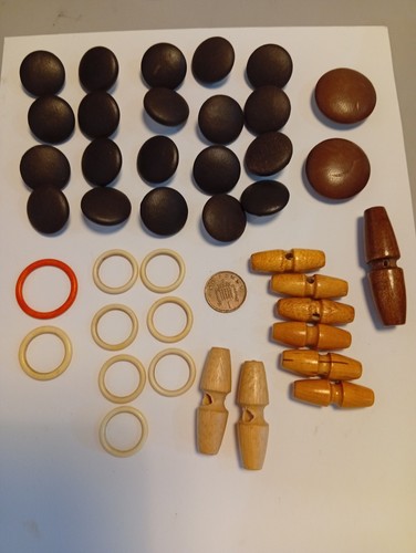 Vintage haberdashery buttons - haberdashery,