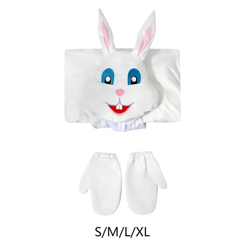 Easter bunny costume hooded - easter,