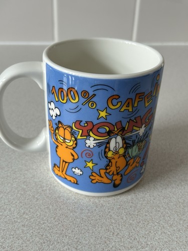Vintage large garfield mug - vintage,