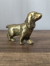 Vintage brass cocker - brass,
