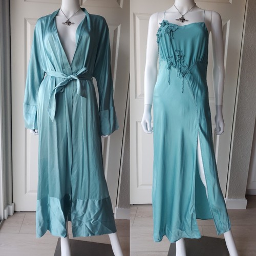 Perla silk nightgown and - la,