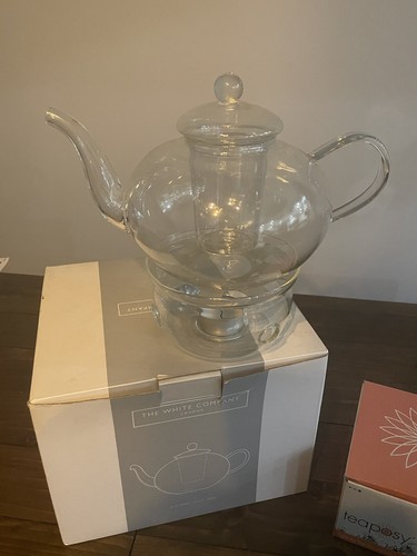 Glass teapot 1200ml teaposy - 1200ml,
