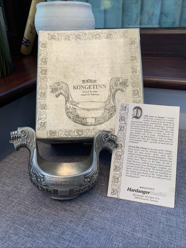 Konge tinn norwegian - konge, pewter
