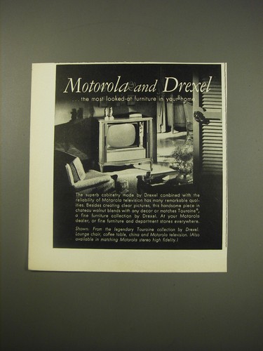 1961 motorola televisions and - motorola,