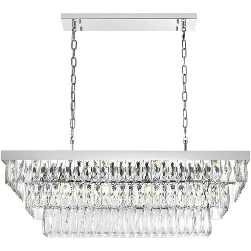 Crystal chandelier light - crystal,