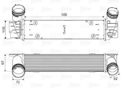 Original valeo intercooler - valeo,