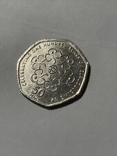 VERY RARE 2010  50p coin