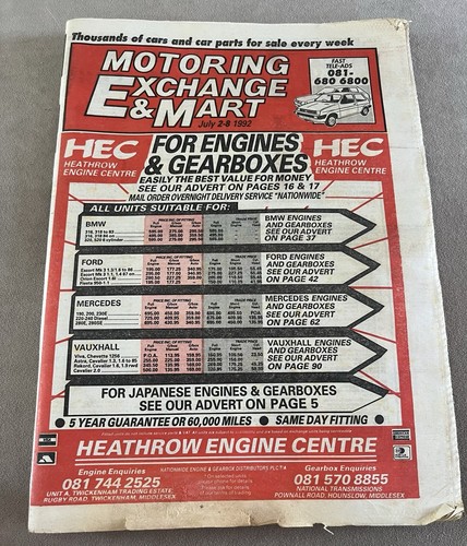 Motoring exchange mart - motoring,
