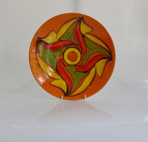 Poole pottery delphis charger - poole,
