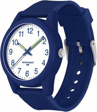 SOCICO Kids Analog Watches for Boys & Girls - 50M Waterproof, Easy to Read for 