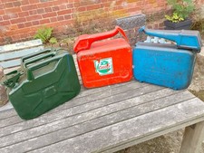 2 gallon petrol cans job lot